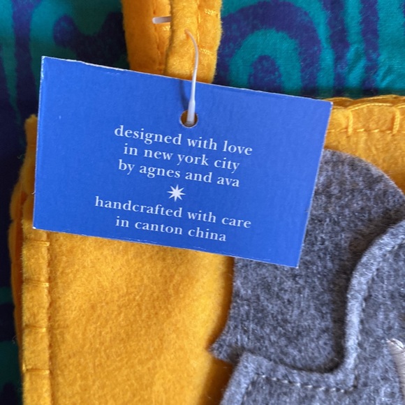 Zoo Animal Felt Gift Bags with Finger Puppets 5 Brand New Bags 1 Price,Children - Picture 3 of 15